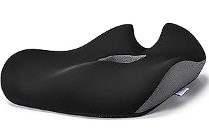 anzhixiu Slope Outline Donut Pillow for Hemorrhoid Good for Blood Circulation- Hemorrhoid Pillow for Tailbone Pain Keep Butt Breathable with Mid Hole- B/G