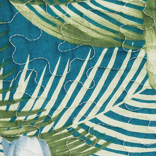 Tommy Bahama Southern Breeze Quilt Set, Queen, Dark Blue Pricepulse