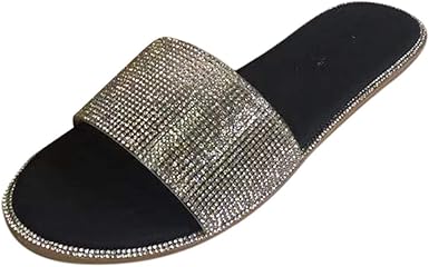 rhinestone slides for women