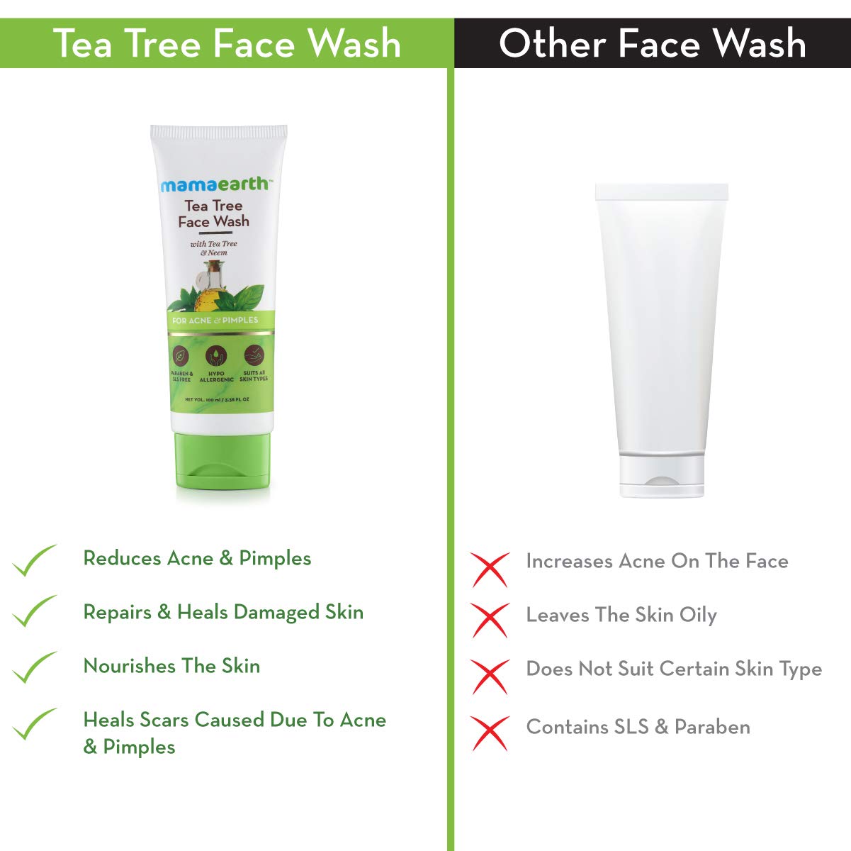 mama earth face wash price