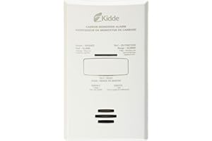 Kidde 900-0263CO-CA Plug-in Carbon Monoxide Alarm (KN-COB-DP2CA), White, 1 Units