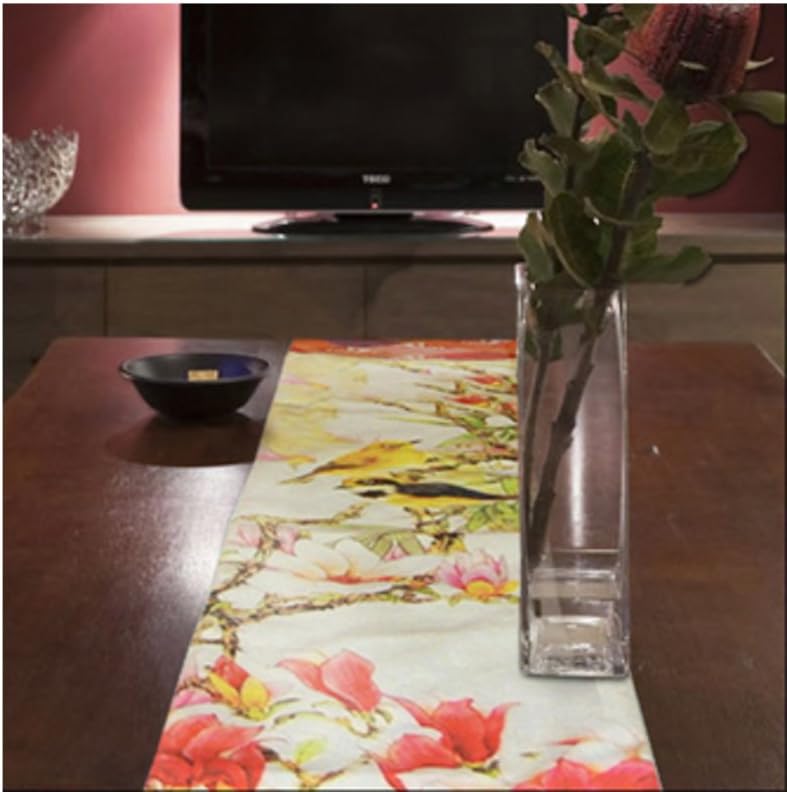 DHSNJKL Table runner/table runner/tea table cloth/dining table cloth/bed chess-A 205x30cm(81x12inch)