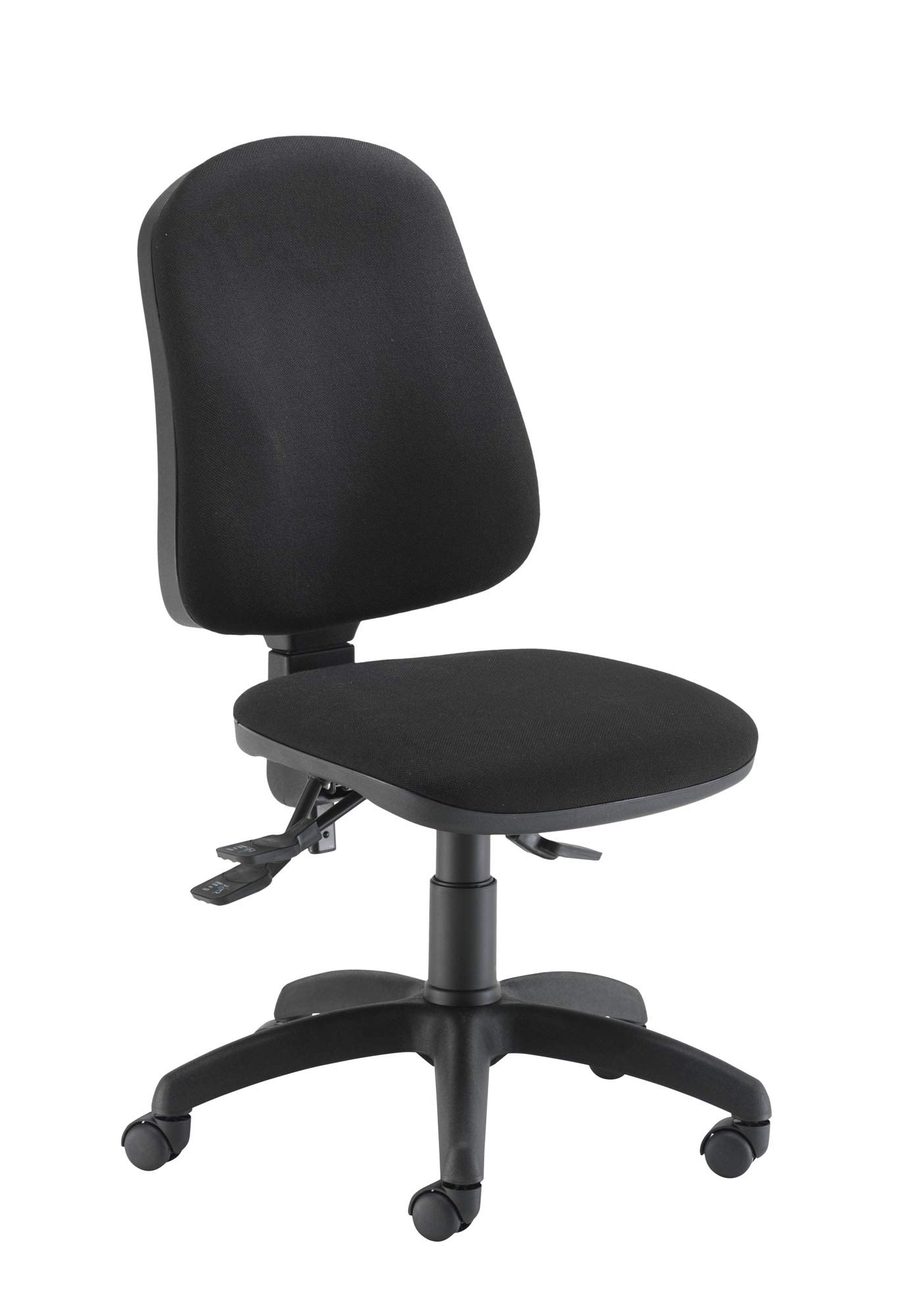 Office Hippo High Back Desk Chair, Ergonomic Office Chair For Home & Office With Height Adjustable Seat & Backrest, Lumbar Support For Extra Comfort, Computer Chair - Black