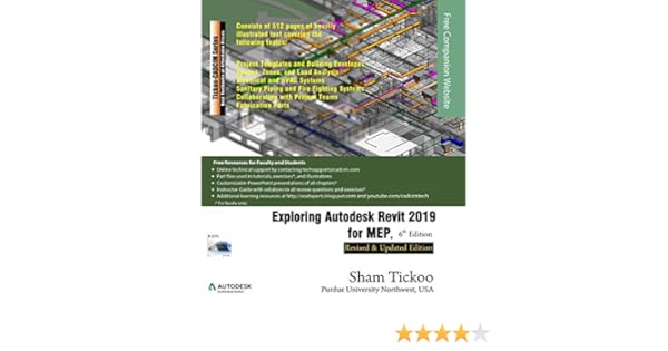 Exploring Autodesk Revit 2019 For Mep 6th Edition Cadcim