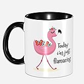 Flamingo Coffee Mug Cup, Flamingo Gifts for Women Men