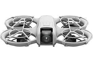 DJI Neo, Mini Drone with 4K UHD Camera for Adults, 135g Self Flying Drone that Follows You, Palm Takeoff, Subject Tracking, QuickShots, Stabilized Video, Built-In Propeller Guard (Controller-Free)
