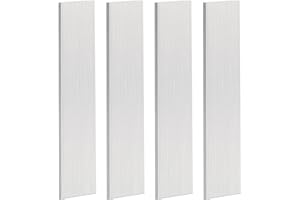 YLJNGUS 4PCS Aluminum Flat Bar - 1/8"(3mm) x 2" Square Aluminum Bar Stock 12" Long 6061 Aluminum Bar Metal Sheet Plate with Protective Film for Crafting lndustry