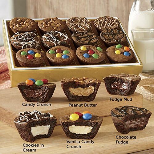 12 Fudge Brownie Puffs from Wisconsin Cheeseman