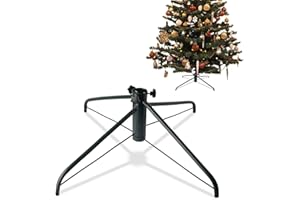 ELFJOY Christmas Tree Stands for Artificial Trees Metal Large Rolling Christmas Tree Stand 21.65"