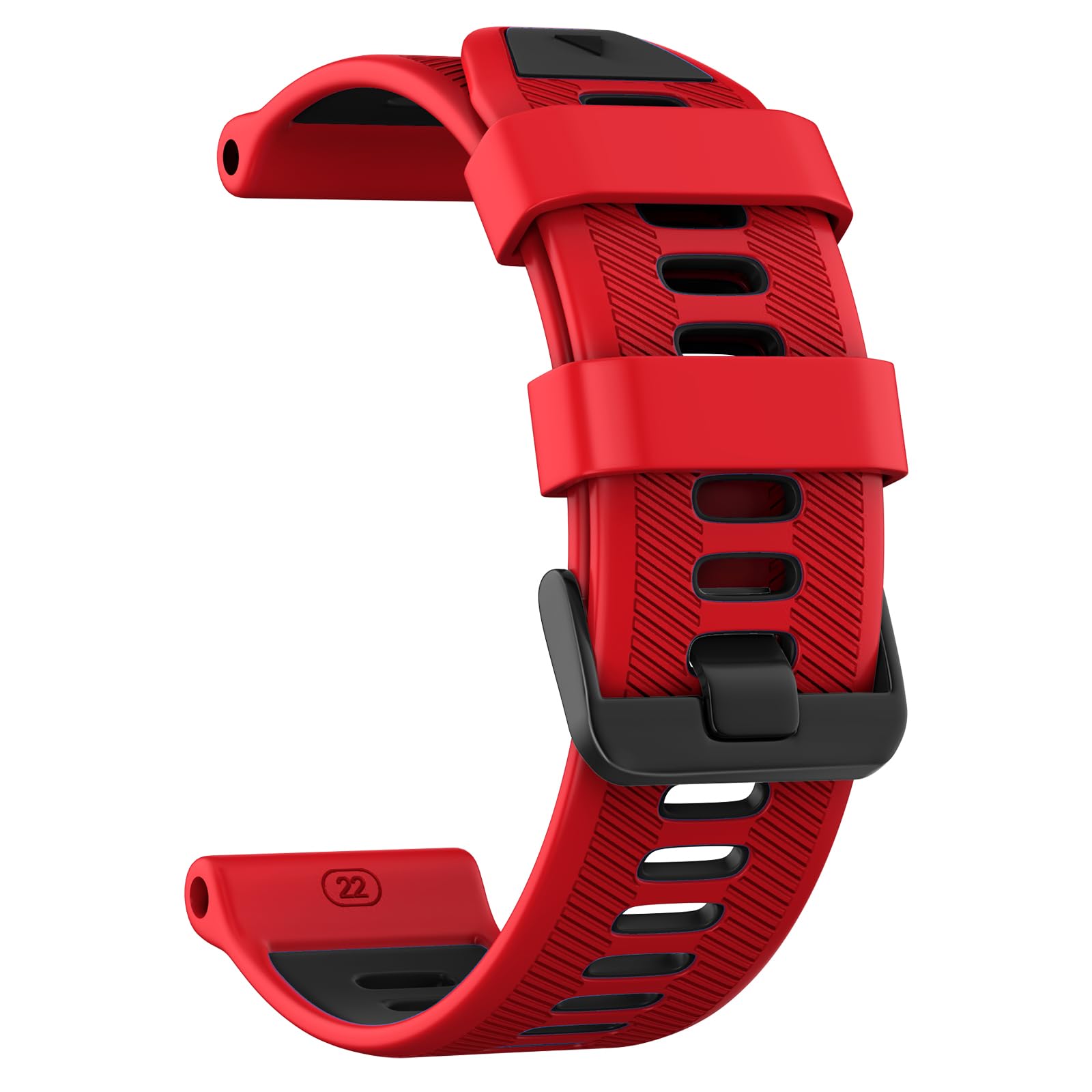 U-LIMVE Watch Strap for Garmin Forerunner 965/Forerunner 955/Forerunner 945/Forerunner 935, Soft Silicone 22mm Replacement Bands