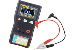 MESR-100 ESR Meter, Weytoll Capacitor Tester, Auto Ranging in Circuit ESR LCR Meter, Auto Ranging in Circuit, Low Ohm Meter Up to 0.01 to 100R, Support in Circuit Testing, with SMD Test Clips