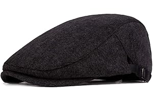 Fasbys Newsboy Cap Mens Classic Ivy Cabbie Hunting Flat Hats Vintage Peak Golf Driving Cap