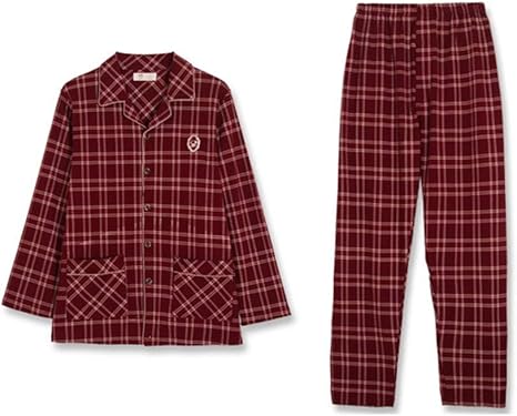 Amazon Co Jp メンズパジャマは100 コットンパジャマソフトコージープラッドpjセット部屋着プラスサイズナイトウェアを設定します Color B Size Xxxxxl ホーム キッチン