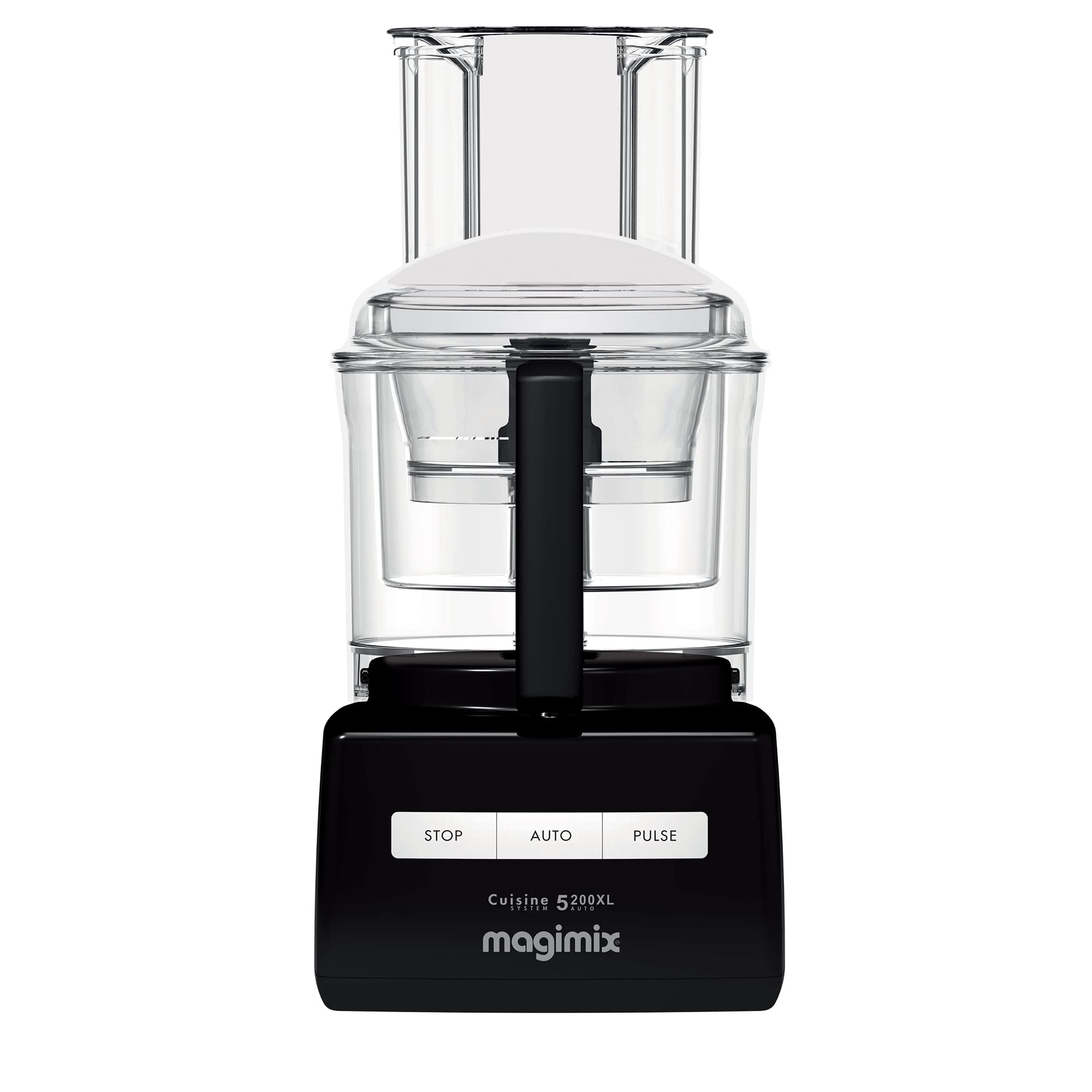 Magimix 5200XL Food Processor - Multifunctional 7 in 1 Food Preparation, 3.6L BPA-Free Bowl, Professional Quality Ultra-Sharp Blades, Quiet Energy Efficient 1100W Motor With 30 Year Guarantee - Black