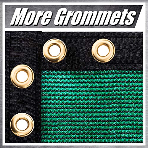 ColourTree 4' x 50' Brown Fence Privacy Screen Windscreen, Commercial