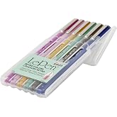 Le Pen Retro Colors 6 Piece Set, 0.3mm point