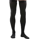 Allegro 30-40mmHg Surgical Compression 306 Closed Toe Thigh High Dot Band, Comfortable Support Garments