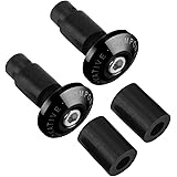 Bar End Plugs, 22mm 7/8inch Motorcycle Handlebar Plug Caps, Aluminum Bar End Grips, Ends Caps for Most Bicycle, Mountain Bike