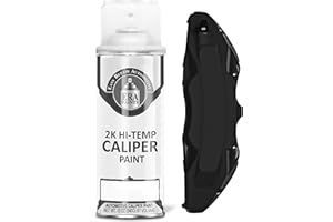 ERA Paints 2K Brake Caliper Spray Paint – Black | High-Gloss Finish, 500°F Heat & Chemical Resistant | Chip-Resistant 12 oz Aerosol | Made in USA