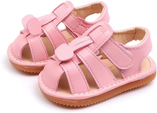 baby closed toe sandals
