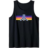 ATARI Retro Sunset Vintage Gaming Logo Tank Top