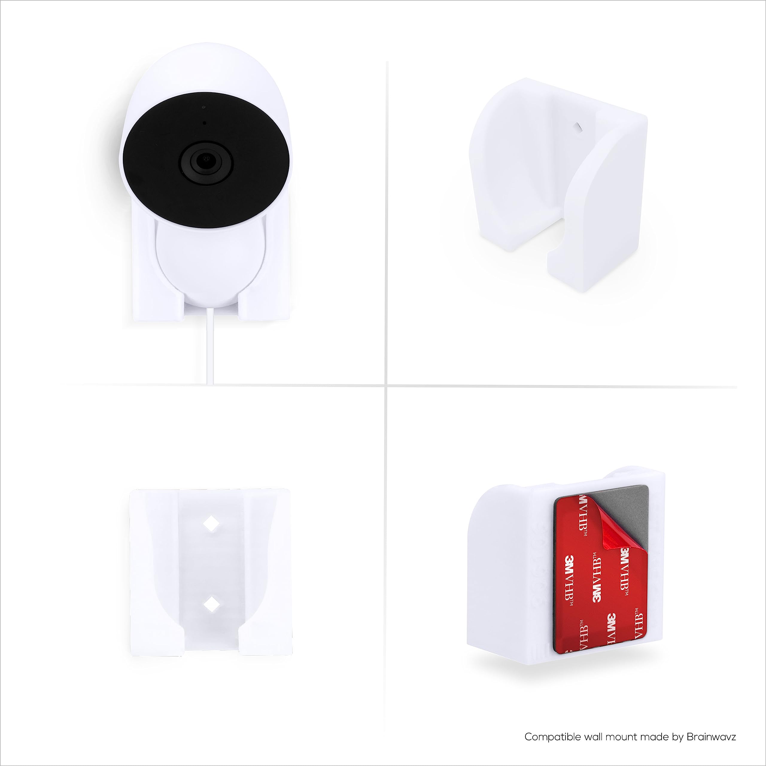 Wall Mount for Google Nest Wired 2nd Generation