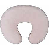 Owlowla Muslin Nursing Pillow Cover,Soft Cotton Nursing Cover Fits Breastfeeding Pillow for Baby Boy Girl(Wheat)