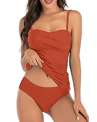 Shuangyu Tankini Bathing Suits for Women Plus Size