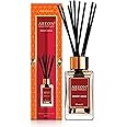Areon Home Luxury Perfume Reed Diffuser + 10 Rattan Reeds, Sweet Gold 85 ml