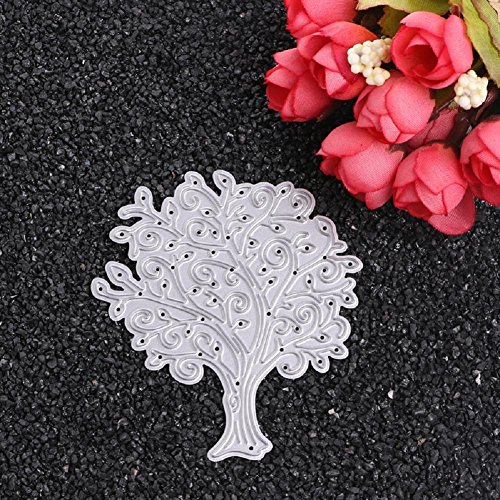 image for LIYUDL Metal Cutting Dies Stencil Template Mould for DIY Scrapbook Alb