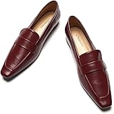 C.Paravano Women's Loafer Flat Loafers for Women Slip-on Flats Shoes Business Casual Shoe Slip-on Penny Loafers for Women