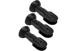 Hemobllo Bathroom Support Foot 3Pcs Thickened Plastic Partition Feet for Toilet Cubicle Dividers