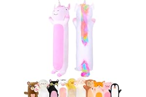 Cuddle Paws Unicorn Plush Body Pillow for Kids | Long Stuffed Animal Cuddle Pillow | Soft Hugging Toy | Plushie Gift for Girls & Boys | Long Plush Body Pillow for Sleep & Comfort | Large, 47 Inches