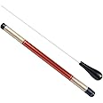 Music Baton Orchestra Baton Imitation Agate Handle Music Conducting Baton (Black Handle)