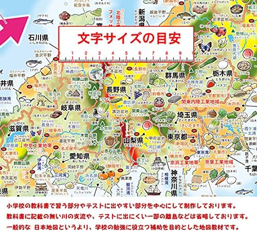 Amazon 学べる日本地図 世界地図ジュニア ２枚セット 八つ折り封筒発送 お風呂ポスター 小学生向け学習用ポスター サイズ 地図 文房具 オフィス用品