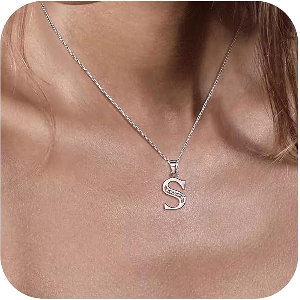 Personalized Broken Heart Pendant In 925 Sterling Silver – Custom Initial Necklace 12 thumbnail image