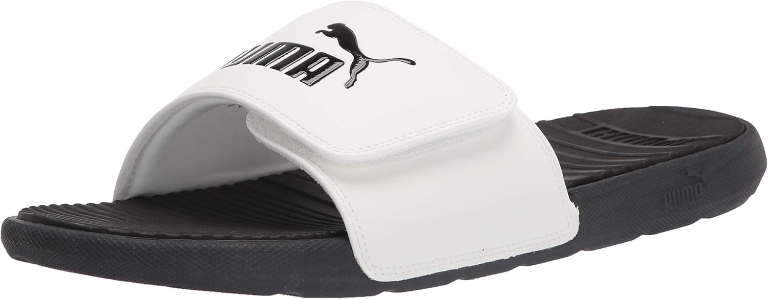 Amazon.com | PUMA Men's Cool Cat Hook and Loop Slide Sandal | Sport Sandals & Slides