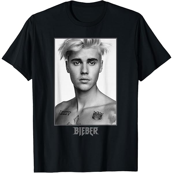 Amazon.com: Justin Bieber Official Sorry Photo T-Shirt