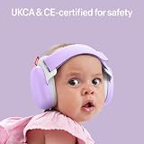Alpine Muffy Baby Comfort Ear Defenders 24 dB Purple CE UKCA 0-48m view 4