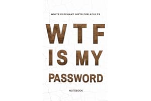 White Elephant Gifts For Adults: Password Notebook With Alphabetical Tabs - Keep Your Internet Account Information Safe
