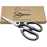 MAIRICO Ultra Sharp Premium Heavy Duty Kitchen Shears and Multi Purpose Scissors