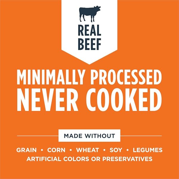 RAW MEALS FREEZE-DRIED BEEF DOG FOOD, 9.5 OZ. BAG
