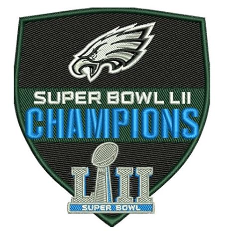 eagles super bowl champions patch
