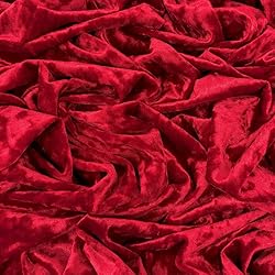 Ice Fabrics Stretch Crushed Velvet Fabric by The