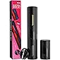 Hisip Electric Wine Opener, Battery Wine Bottle Opener with Foil Cutter, Automatic Corkscrew Contains Magnetic Beer…