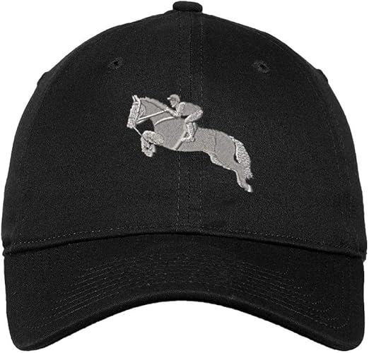 horse embroidered baseball caps