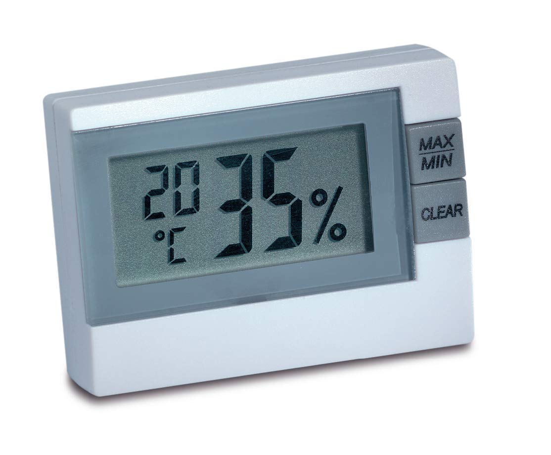 TFA Dostmann Digital Thermo-Hygrometer, Multi-Colour, 19.3 x 4.2 x 26.700000000000003 cm