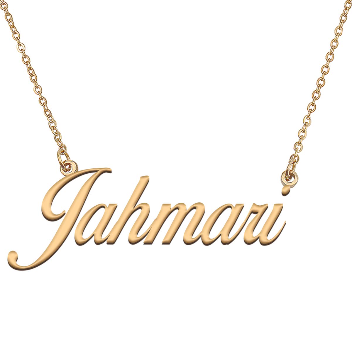 HUAN XUN Customized Custom Simple Any Name Necklace