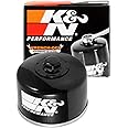 K&N Motorcycle Oil Filter: High Performance, Premium, Designed to be used with Synthetic or Conventional Oils: Fits Select Yamaha, Kymco Vehicles, KN-147