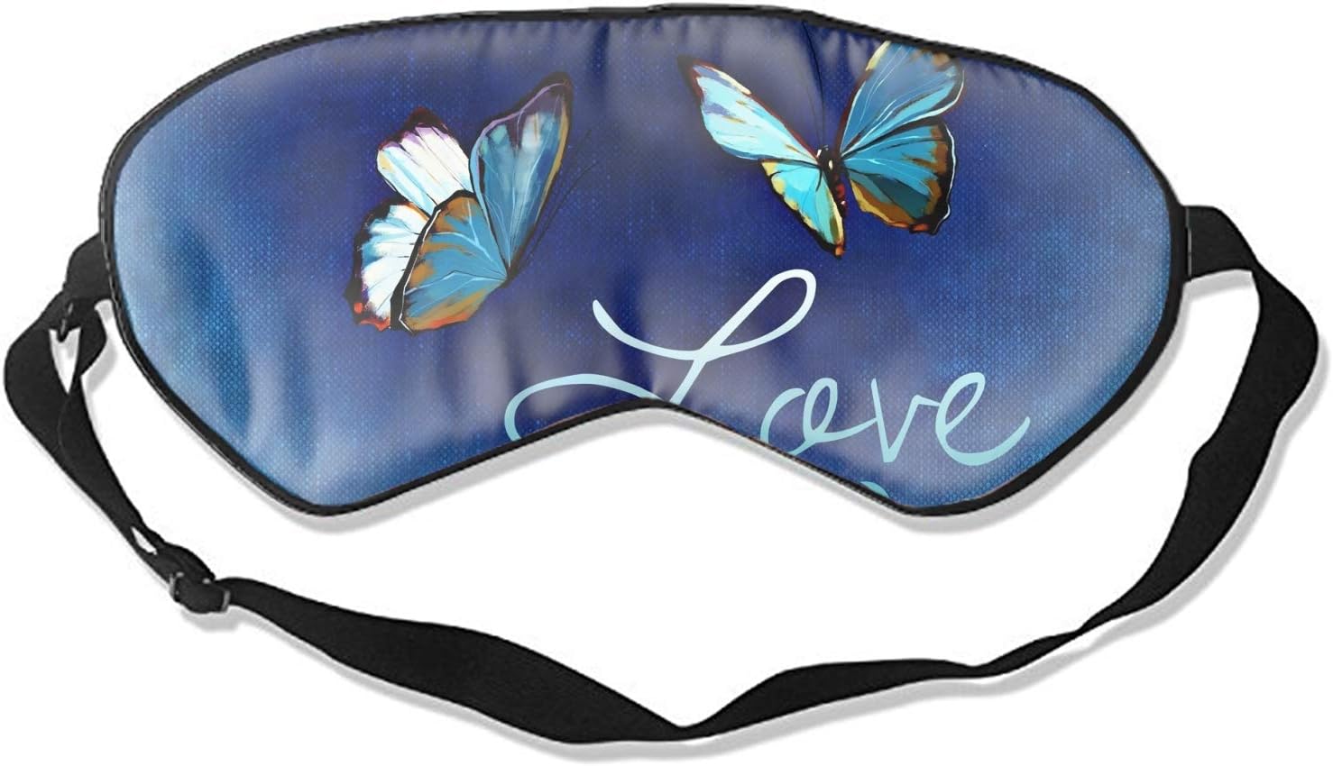 Butterflies Love Sleep Eye Mask for Sleeping Contoured Eyemask Sleep for Travel & Night Sleep